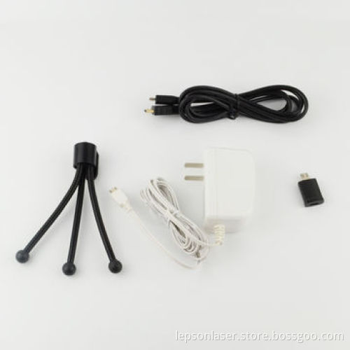 Mini DLP pocket projector RGB LED light built-in high capacity batteryNew